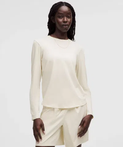 Lululemon Love Long-sleeve Shirt In White
