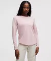 Lululemon Love Long-sleeve Shirt In Pink