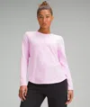 Lululemon Love Long-sleeve Shirt In Pink