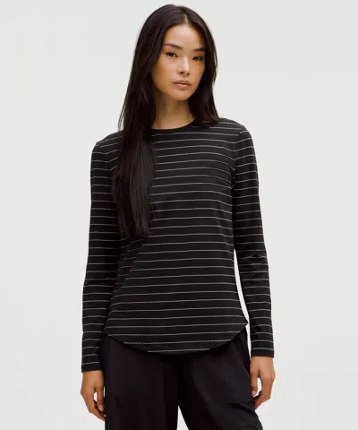 Lululemon Love Long-sleeve Shirt In Black