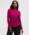 Lululemon Swiftly Relaxed Long-sleeve Shirt In Purple
