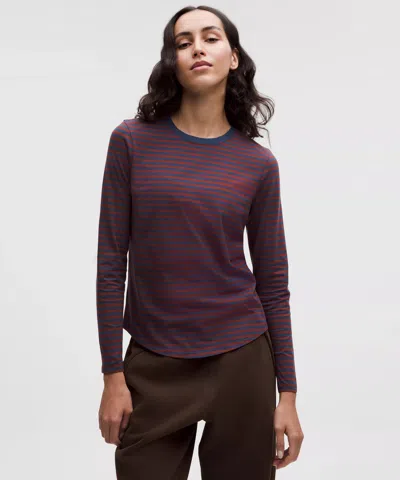 Lululemon Love Long-sleeve Shirt In Purple