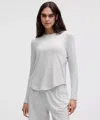 Lululemon Love Long-sleeve Shirt In White