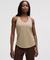Lululemon Love Tank Top In Brown