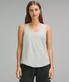 Lululemon Love Tank Top In Gray
