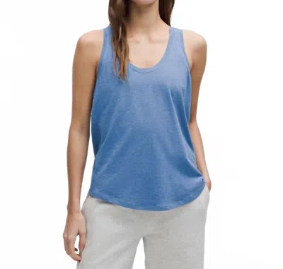 Lululemon Love Tank Top In Heathered Pool Party In Blue