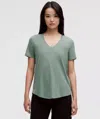 Lululemon Love V-neck T-shirt In Green