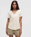Lululemon Love V-neck T-shirt In White