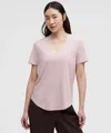 Lululemon Love V-neck T-shirt In Pink