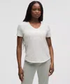 Lululemon Love V-neck T-shirt In White