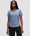 Lululemon Love V-neck T-shirt In Blue