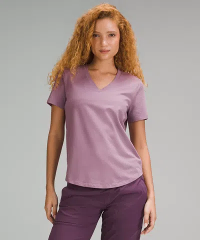 Lululemon Love V-neck T-shirt In Purple