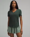 Lululemon Love V-neck T-shirt In Green