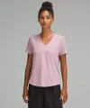 Lululemon Love V-neck T-shirt In Pink