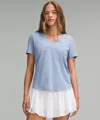 Lululemon Love V-neck T-shirt In Gray