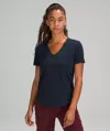 Lululemon Love V-neck T-shirt In True Navy