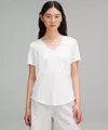 Lululemon Love V-neck T-shirt In White