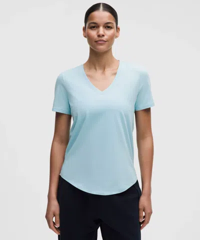 Lululemon Love V-neck T-shirt In Blue