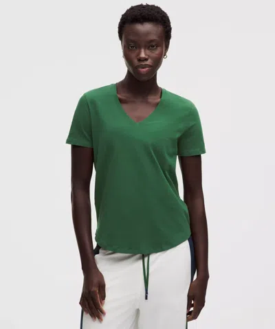 Lululemon Love V-neck T-shirt In Green