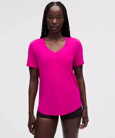Lululemon Love V-neck T-shirt In Pink