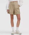 Lululemon Lululinen High-rise Shorts 6"