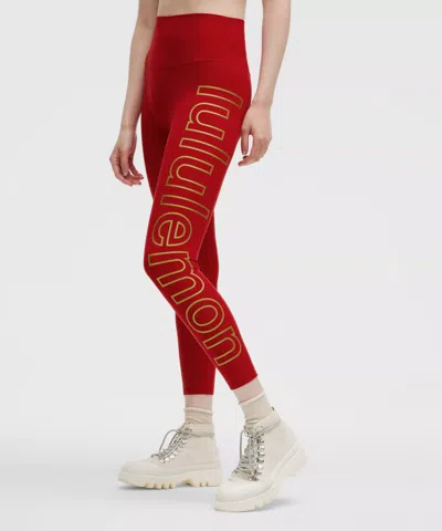 Lululemon Lunar New Year  Align™ High-rise Pant 25" In Red