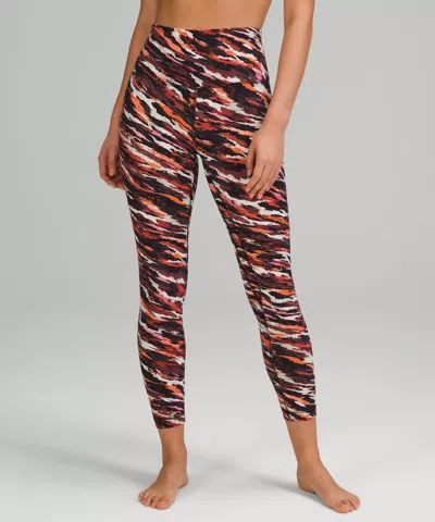 Lululemon Lunar New Year  Align™ High-rise Pants 25" In Tiger Tide Smoky Red