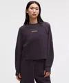 Lululemon Lunar New Year Scuba Oversized Pullover In Gray