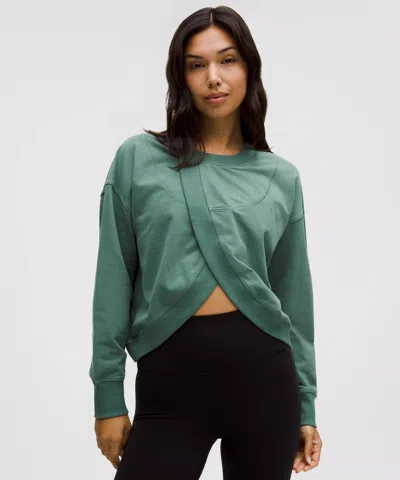 Lululemon Lunar New Year Sueded Terry Front-overlap Pullover