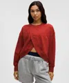 Lululemon Lunar New Year Sueded Terry Front-overlap Pullover