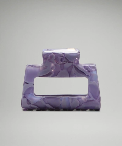 Lululemon Medium Claw Hair Clip In Purple