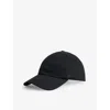 LULULEMON LULULEMON MEN'S BLACK CLASSIC BRAND-PATCH COTTON CAP