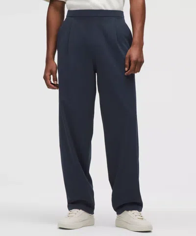 Lululemon Men's Daydrift Relaxed-fit Pleated Trouser In Blue