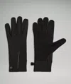 Lululemon Fast And Free Fleece Running Gloves