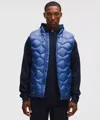 Lululemon Men's Featherweight 900-down-fill Quilted Vest In Blue