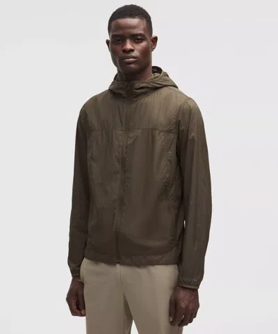 Lululemon Men's Insuleight Cold-weather Run Shell In Green