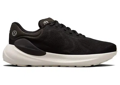 Pre-owned Lululemon Men's  Beyondfeel Sneakers In Black/bone/rover