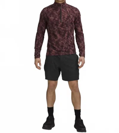 LULULEMON MEN PACE BREAKER SHORT 7" LL IN BLACK