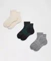 Lululemon Men's Power Stride Ankle Socks 3 Pack