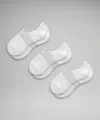 Lululemon Power Stride No-show Socks With Active Grip 3 Pack