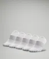 Lululemon Power Stride No-show Socks With Active Grip 5 Pack