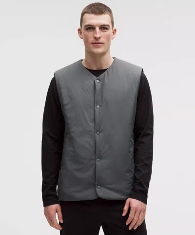 Lululemon Men's Thermozen Insulated Vest In Gray