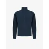 LULULEMON LULULEMON MEN'S TRUE NAVY SOJOURN FUNNEL-NECK STRETCH-WOVEN TRACK JACKET