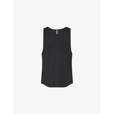Lululemon Fast And Free Classic-fit Singlet Breathe Tank In Black