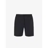 Lululemon Mens Black License To Train Tapered-fit Stretch Recycled-nylon Shorts In Black