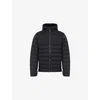 Lululemon Mens Black Navigation Padded Shell-down Hoody In Black