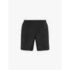 Lululemon Mens Black Pace Breaker Regular-fit Stretch-recycled Polyester Shorts In Black