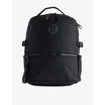 Lululemon Mens Crew Nylon Backpack 22l Black/graphite Grey