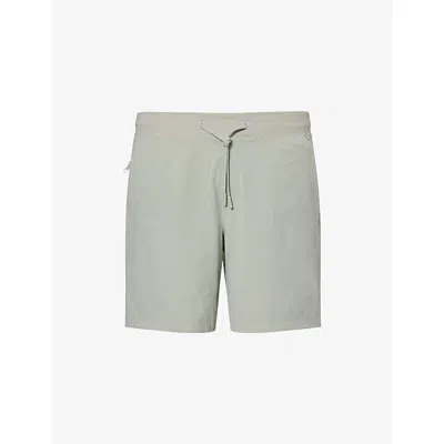 Lululemon Mens Fog Green Zeroed 7in Stretch-woven Shorts