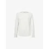 Lululemon Mens Heathered Vapor License To Train Hoodie Classic-fit Stretch-woven Hoody In White